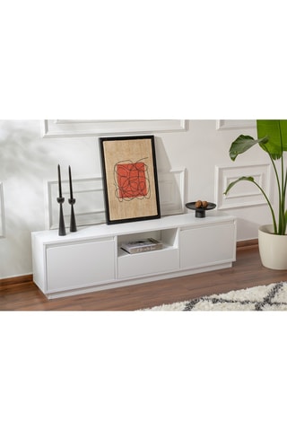 Meuble TV 3 abattants Vanguard  - 160 x 42 x 29,5 cm