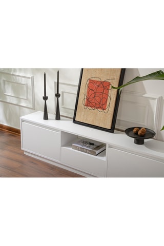 Meuble TV 3 abattants Vanguard  - 160 x 42 x 29,5 cm