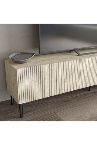 Meuble TV 3 abattants Oscar - 180 x 45 x 31,4 cm