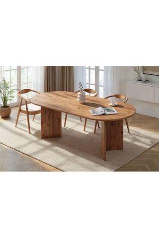 Table à manger Sabella - 200 x 90 x 75 cm