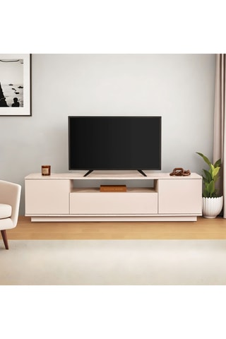 Meuble TV 3 abattants Veramont - 180 x 44,6 x 44,5 cm
