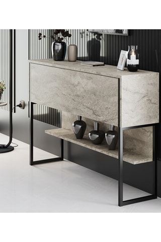 Console 1 abattant Luxe - 120 x 80 x 30 cm