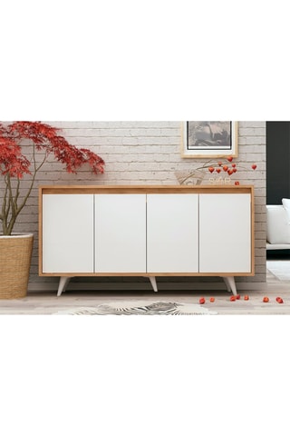 Buffet 4 portes - 140 x 86 x 40 cm