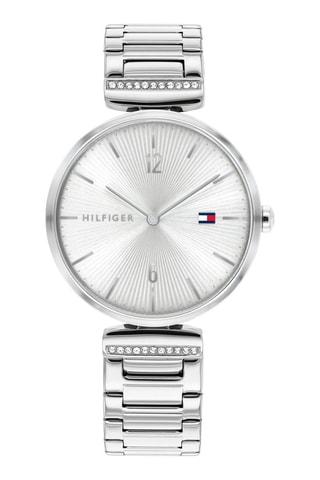 Stalen Quartz Horloge - Zilverkleurig