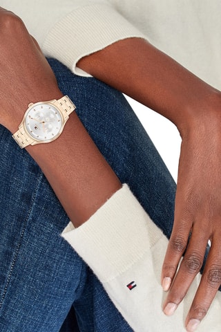 Stalen Quartz Horloge - Goudkleurig