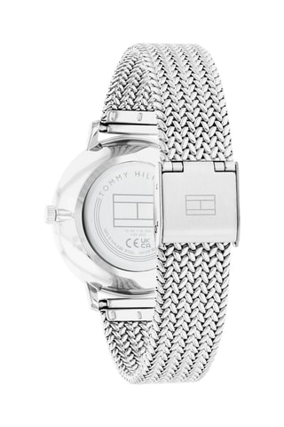 Stalen Quartz Horloge Zilverkleurig en Goudkleurig