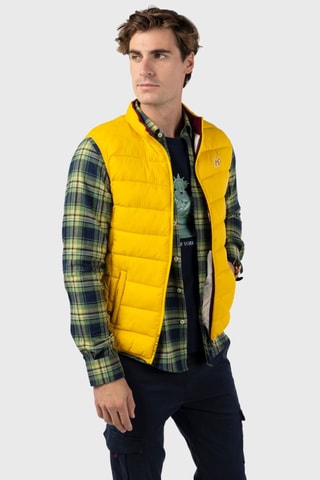 Doudoune sans manches - Jaune