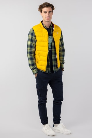 Doudoune sans manches - Jaune