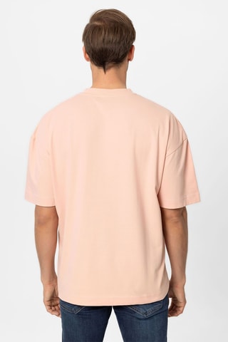 2 t-shirts oversize - Rose et vert