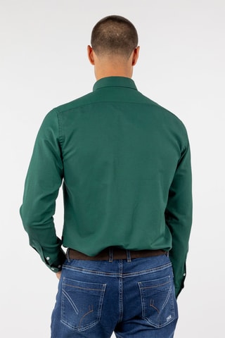 Chemise slim - Vert