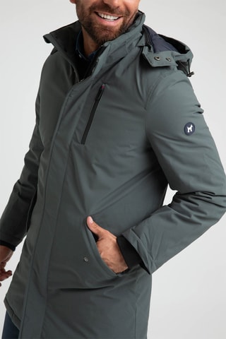 Parka à capuche - Vert