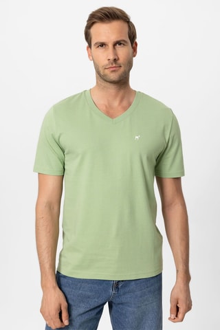 3 t-shirts - Blanc, bleu et vert