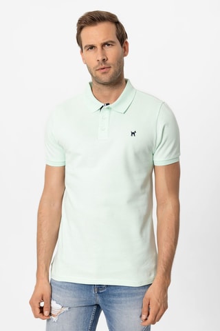 2 polos - Rose et vert