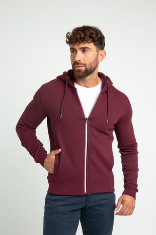 Sweat à capuche - Rouge