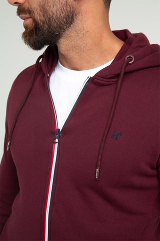 Sweat à capuche - Rouge