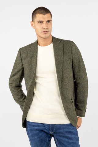 Veste de costume en laine - Vert