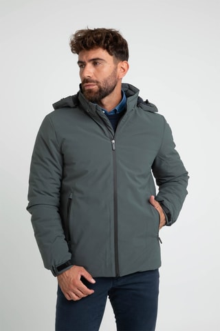 Veste à capuche - Vert