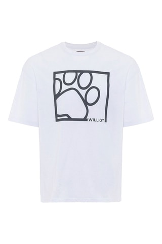 T-shirt oversize - Blanc