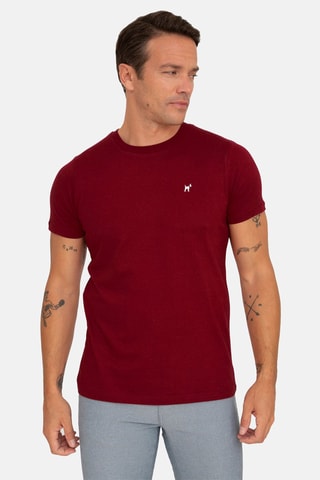 3 t-shirts - Blanc, bleu et rouge