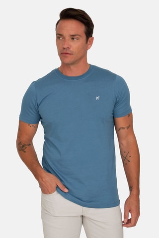 3 t-shirts - Blanc, bleu et rouge