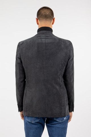 Veste de costume en laine - Gris