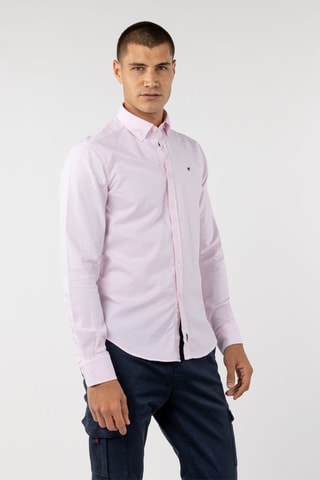 Chemise - Blanc et rose