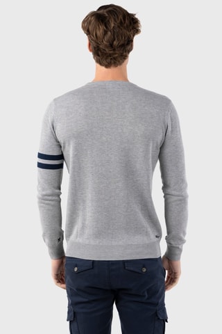 Pull - Bleu et gris