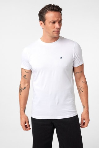 2 t-shirts - Blanc et vert