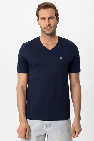 2 t-shirts - Blanc et bleu