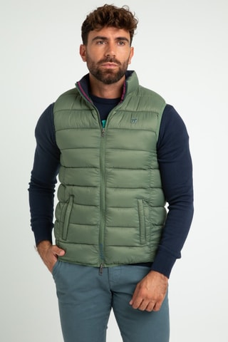 Doudoune sans manches - Vert