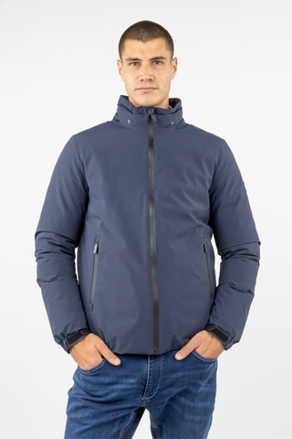 Veste à capuche - Bleu