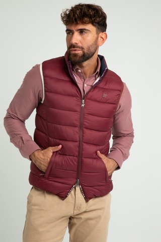 Doudoune sans manches - Rouge