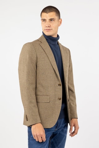 Veste de costume en laine - Beige