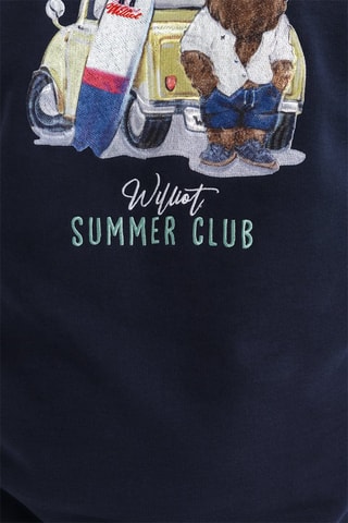 Sweat - Blanc et bleu