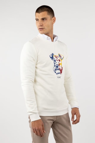 Sweat - Blanc et bleu