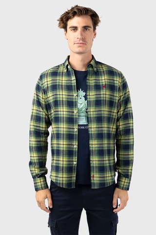 Chemise slim - Jaune