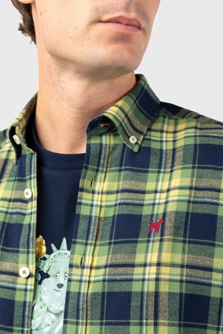 Chemise slim - Jaune