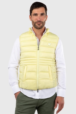 Doudoune sans manches - Jaune