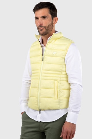 Doudoune sans manches - Jaune