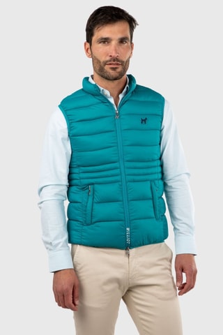 Doudoune sans manches - Bleu