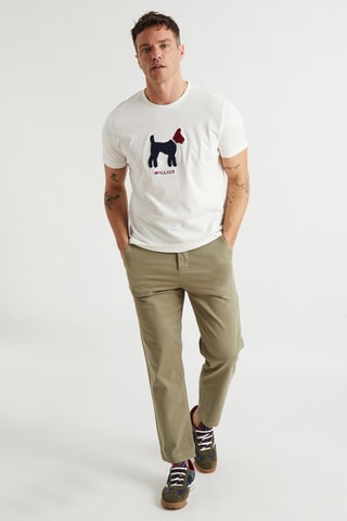 Pantalon slim - Kaki