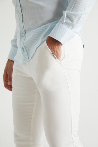 Pantalon slim - Blanc