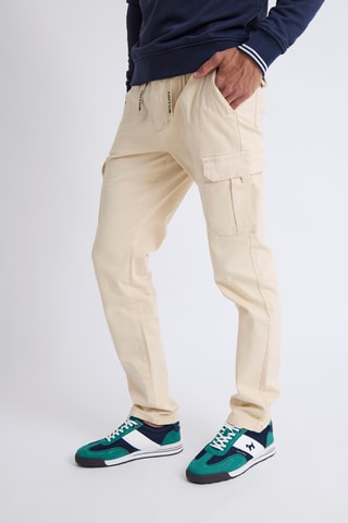 Pantalon cargo - Beige