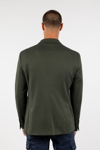 Blazer en laine - Vert foncé - Vert