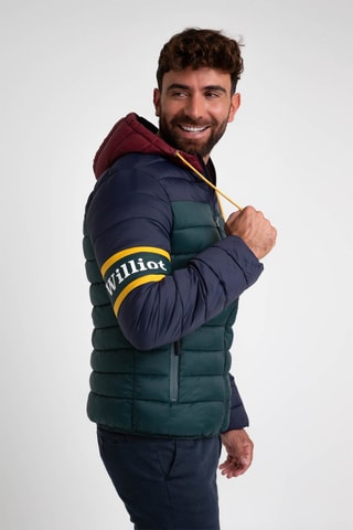 Doudoune à capuche - Multicolore