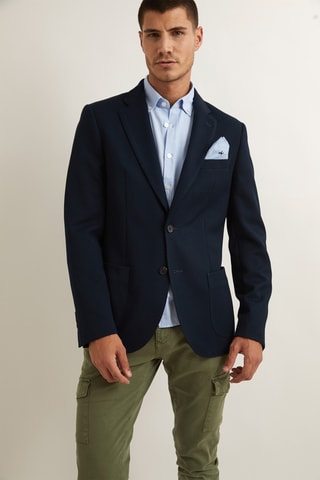 Blazer - Bleu marine - Bleu marine