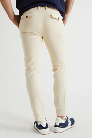 Pantalon slim - Beige