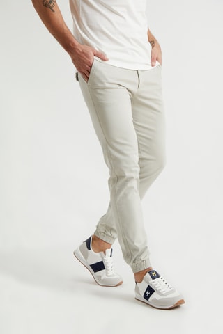 Pantalon slim - Gris