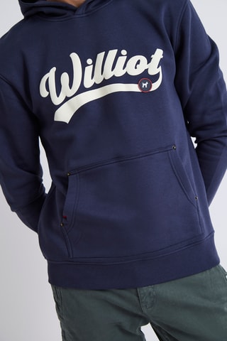 Sweat à capuche - Bleu marine