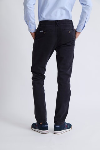 Pantalon slim - Bleu marine
